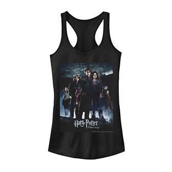 Juniors' Harry Potter And The Goblet Of Fire Poster Racerback Tank Top
