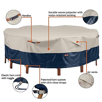 Mainland Patio Round Table and Chair Set Storage Cover