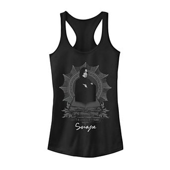 Juniors' Harry Potter Snape Books Portrait Tank Top