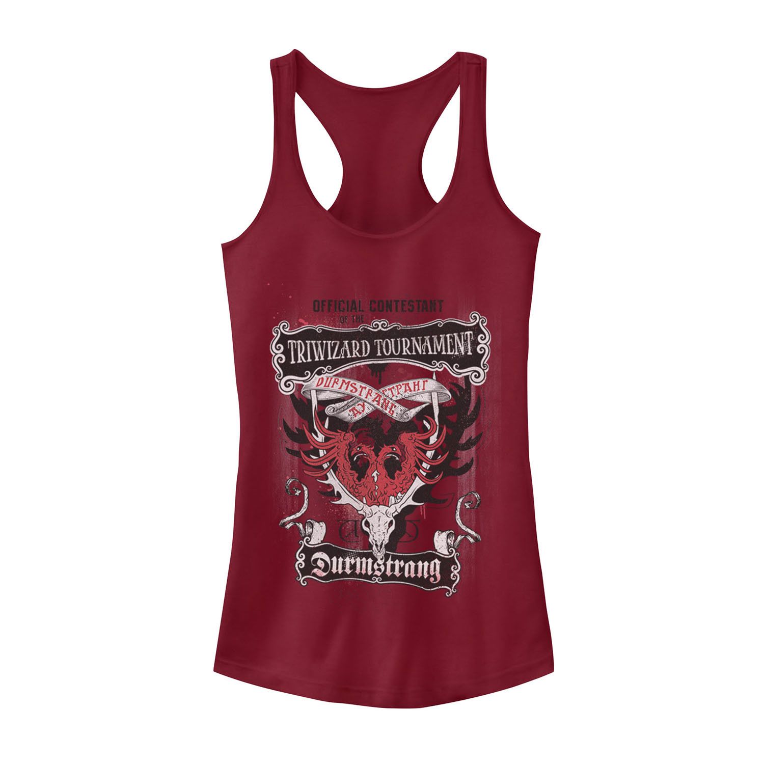 Image for Harry Potter Juniors' Triwizard Tournament Drumstrang Poster Tank Top at Kohl's.