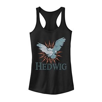 Juniors' Harry Potter Hedwig Mail Delivery Portrait Tank Top