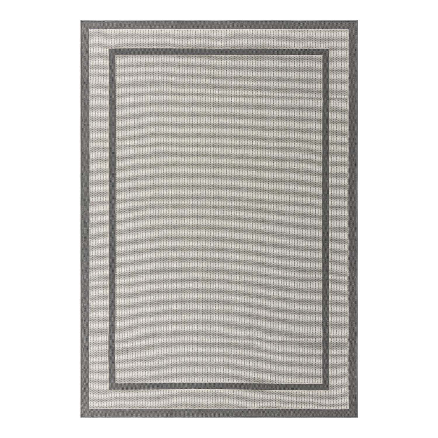 thumbnail image 2 of NuLOOM Contemporary Bordered Jute Area Rug - Natural Grey, Machine Made In India 2 of 9