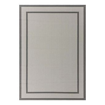 Unique Loom Border Indoor Outdoor Area Rug