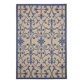 Unique Loom Gate Indoor Outdoor Area Rug