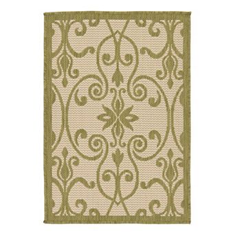 Unique Loom Gate Indoor Outdoor Area Rug