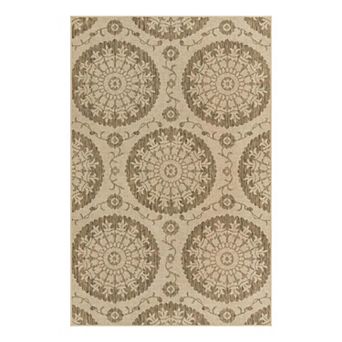 Unique Loom Medallion Indoor Outdoor Area Rug