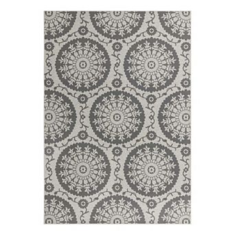 Unique Loom Medallion Indoor Outdoor Area Rug