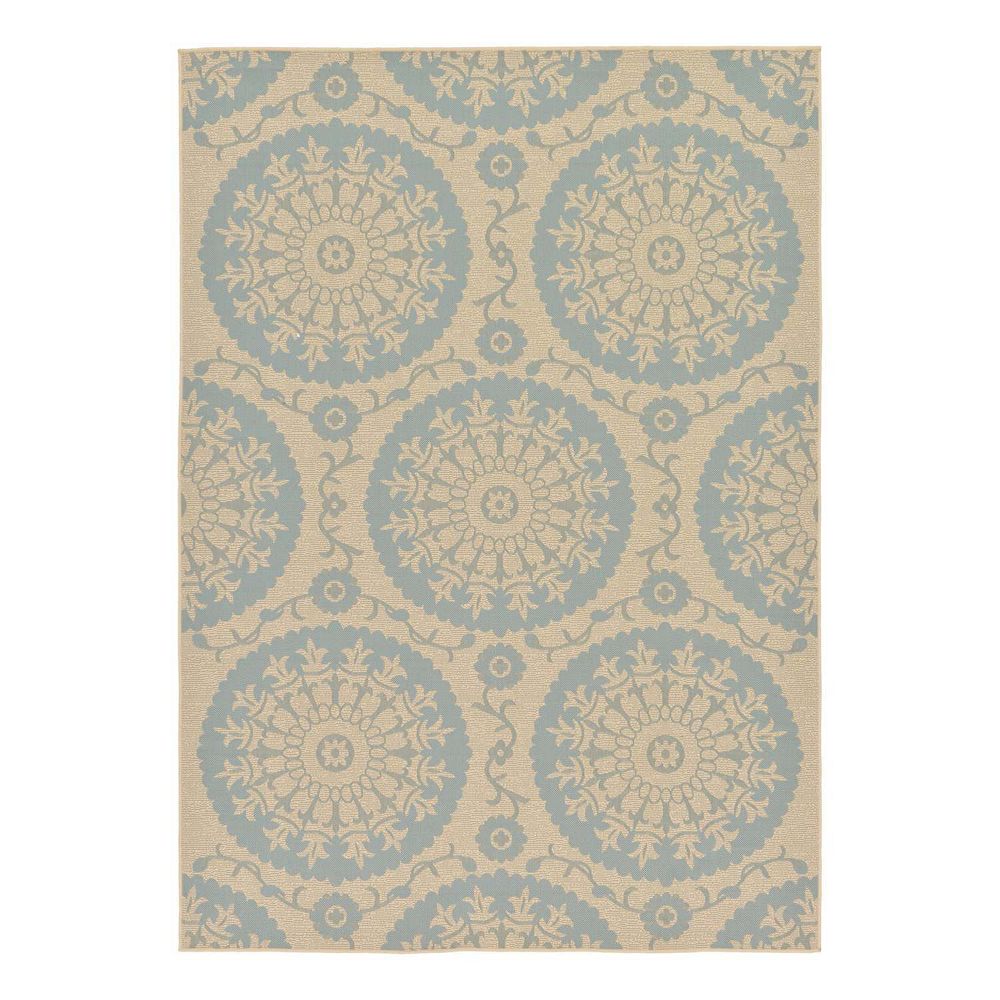 Unique Loom Medallion Indoor Outdoor Area Rug