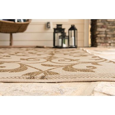 Unique Loom Victorian Indoor Outdoor Area Rug