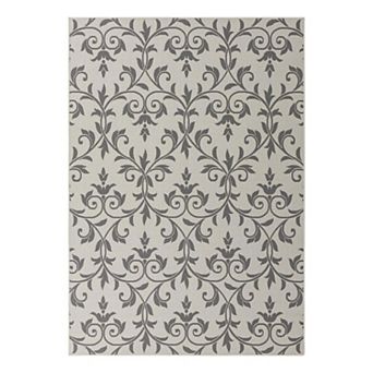 Unique Loom Victorian Indoor Outdoor Area Rug