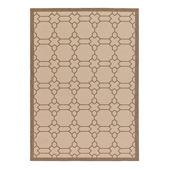 Unique Loom Geometric Indoor Outdoor Area Rug