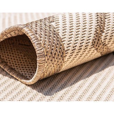 Unique Loom Geometric Indoor Outdoor Area Rug