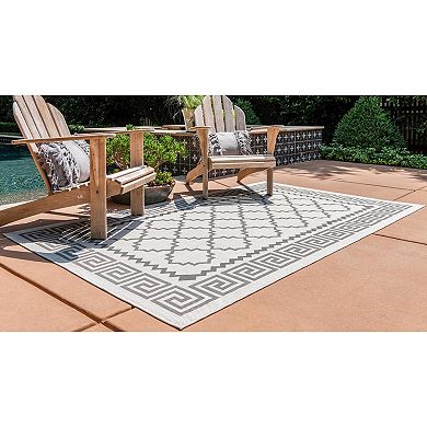 Unique Loom Stars Indoor Outdoor Area Rug