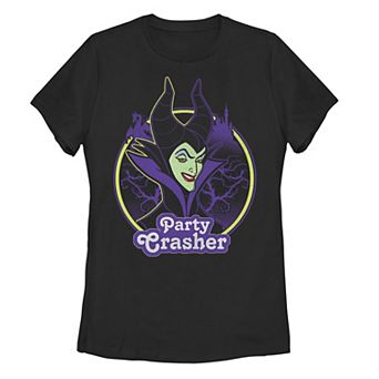 Juniors' Disney's Sleeping Beauty Maleficent Party Crasher Tee