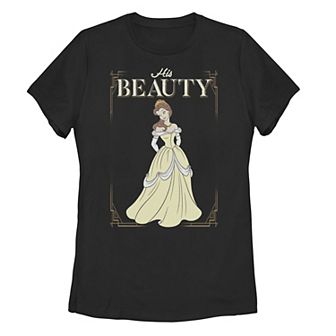 Disney's Beauty And The Beast Belle His Beauty Juniors' Graphic Tee