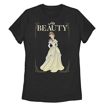 Disney's Beauty And The Beast Belle His Beauty Juniors' Graphic Tee
