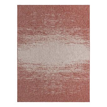 Unique Loom Ombre Outdoor Rug