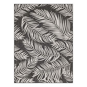 Unique Loom Outdoor Palm Rug