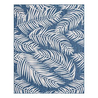 Unique Loom Outdoor Palm Rug