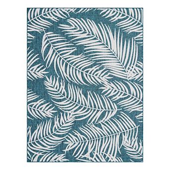 Unique Loom Outdoor Palm Rug