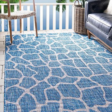 Unique Loom Giraffe Outdoor Rug