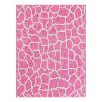 Unique Loom Giraffe Outdoor Rug