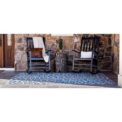 Unique Loom Loepard Outdoor Rug