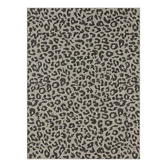 Unique Loom Leopard Outdoor Rug