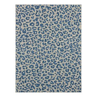 Unique Loom Leopard Outdoor Rug