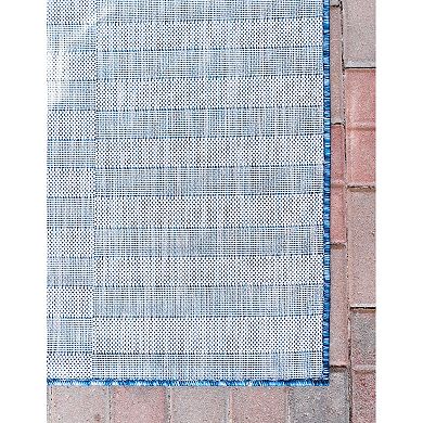 Unique Loom Outdoor Striped Rug