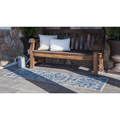 Unique Loom Timeworm Outdoor Rug