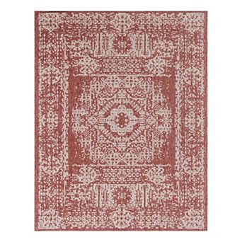 Unique Loom Timeworm Outdoor Rug