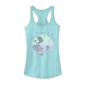 Juniors' Disney's Princess Once Upon A Time Silhouette Graphic Tank Top