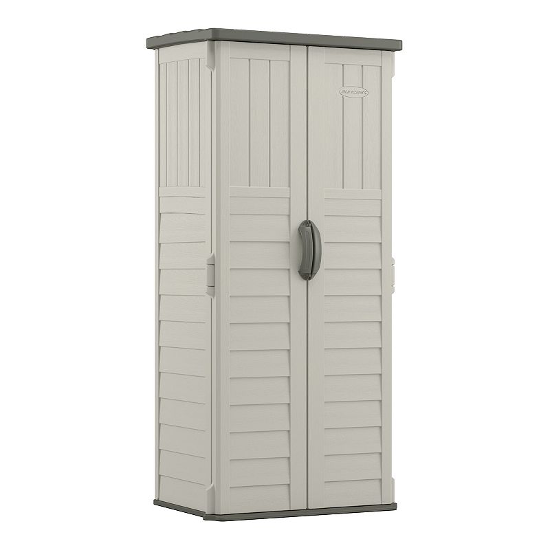 Suncast Vertical Shed, White