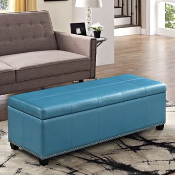 Simpli Home Hamilton Traditional Storage Ottoman