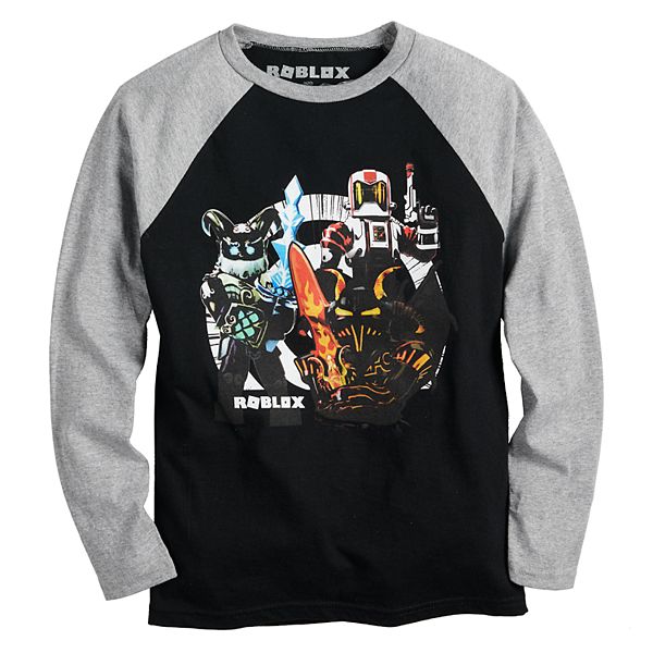 Boys 8 20 Roblox Long Sleeve Graphic Tee - robloxbotter600