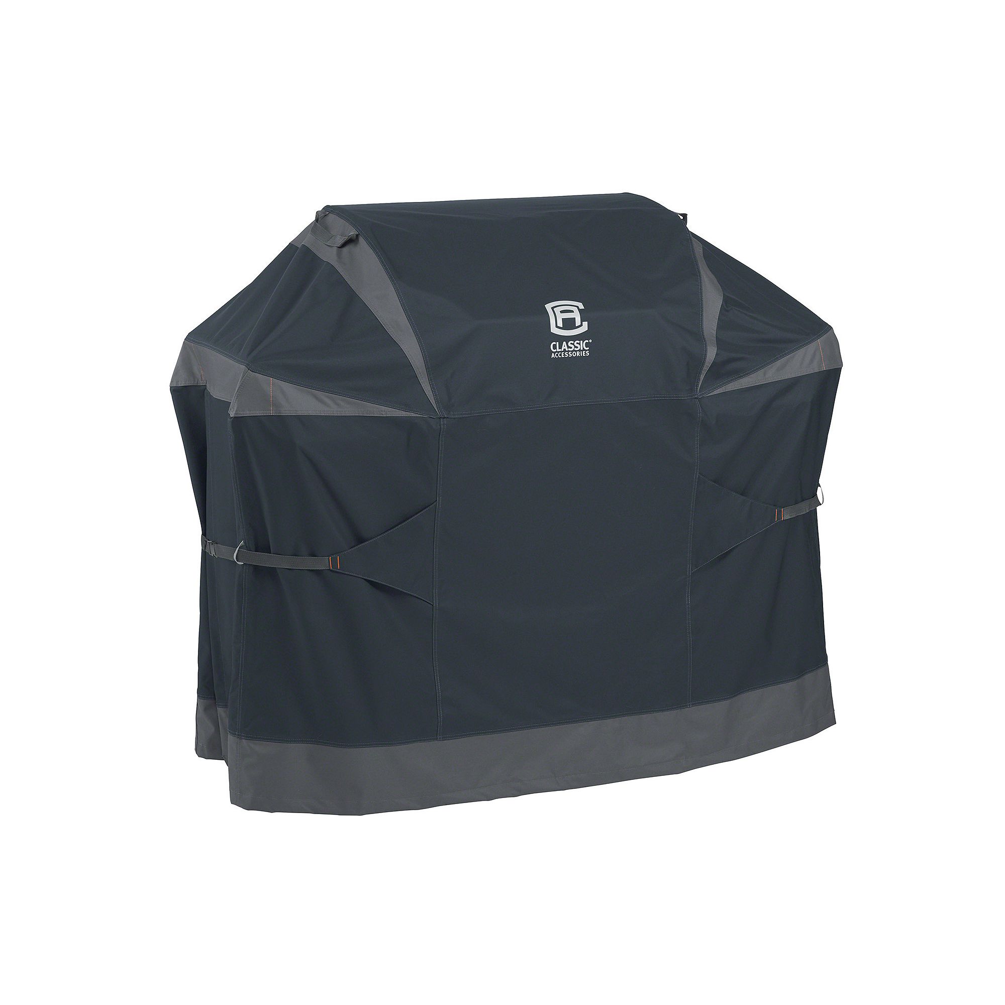 StormPro X-Large Waterproof BBQ Grill Storage Cover, Dark Gray