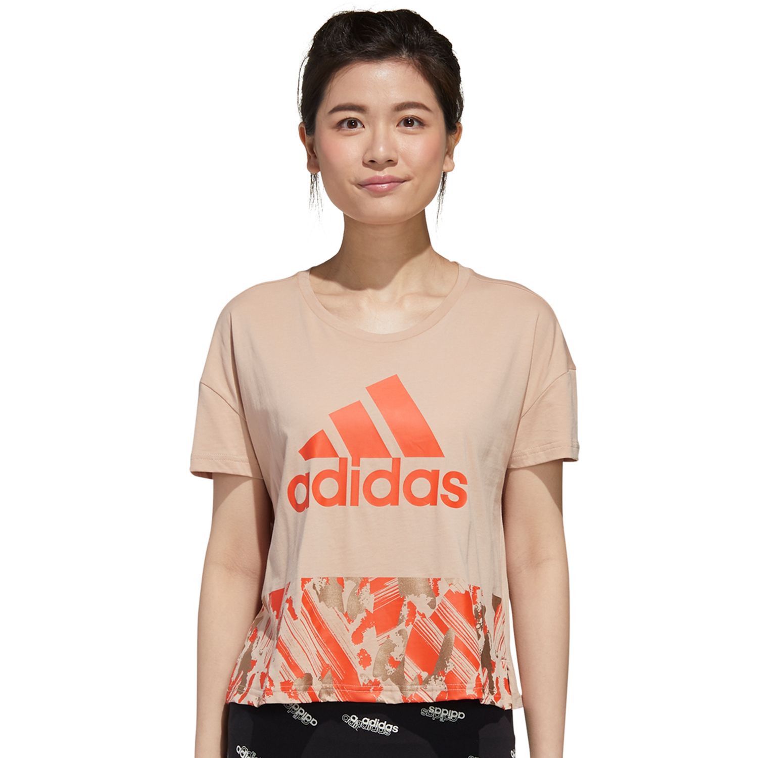 pink adidas shirt