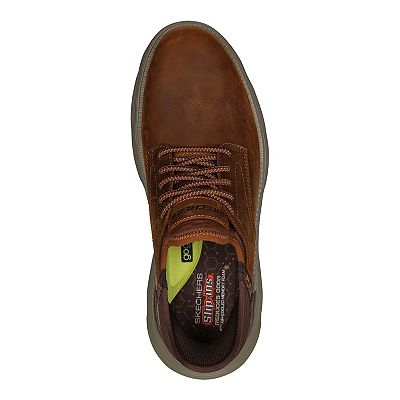 Skechers Mens Hands Free Slip-in Garza-Gervin Shoes Size 11.5 WIDE Brown NEW Box Skechers Slip-ins: Garza - Gervin Chocolate Brown Men main image 4