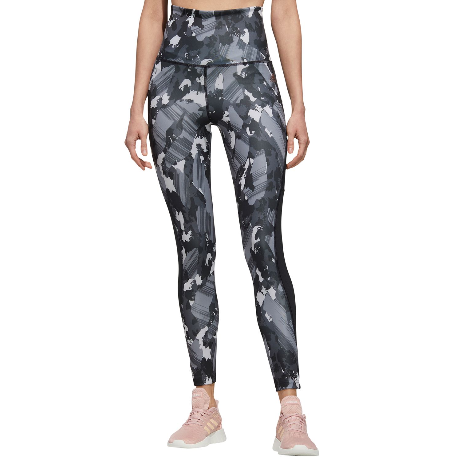 black adidas pants with black stripes