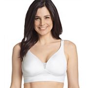 Jockey~Forever Fit V-Neck Molded Cup Wirefree Lace Bra~A466924~3491~Foam  Cups