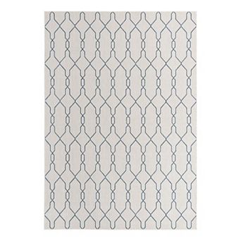 Unique Loom Links Trellis Indoor Outdoor Rug