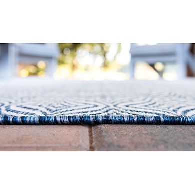 Unique Loom Deco Trellis Indoor Outdoor Rug