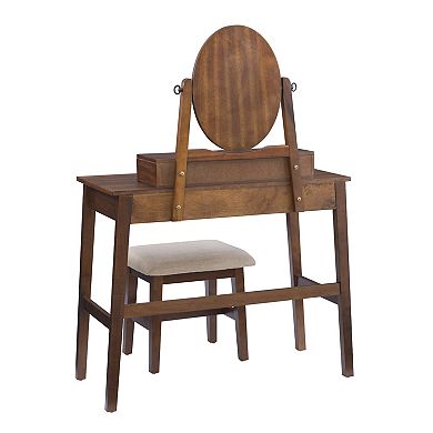 Linon Coy Vanity Set