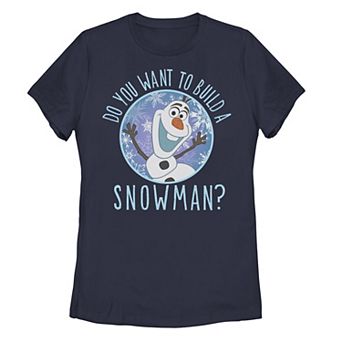 Disney's Frozen Olaf Do You Want To Build A Snowman Juniors' Tee