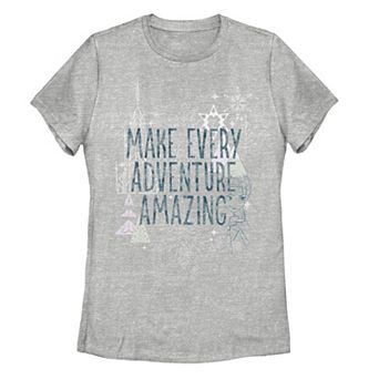 Disney's Frozen Every Adventure Quote Juniors' Tee