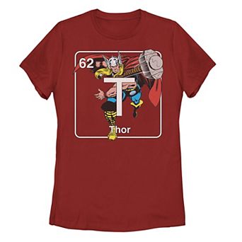 Juniors' Marvel Avengers Thor Element Tee