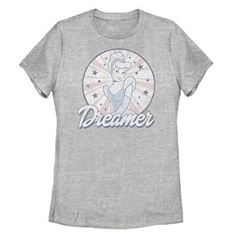 Disney's Cinderella Dreamer Pop Art Juniors' Tee