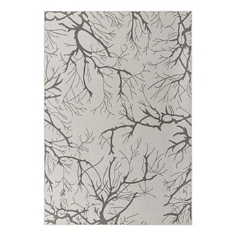 Unique Loom Branch Indoor Outdoor Area Rug