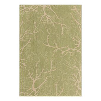 Unique Loom Branch Indoor Outdoor Area Rug